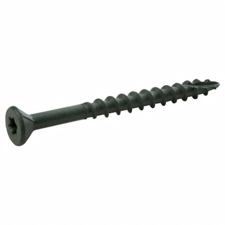 Primeguard Plus Deck Screw, #10 x 4 in, Flat Head, Torx Drive, 50 PK L4ST1